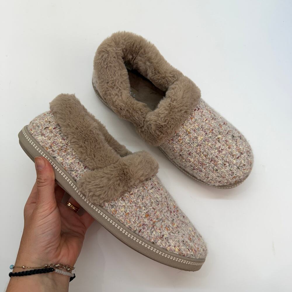 Skechers Cozy Campfire Lazy Sundaze Indoor & Outdoor Slippers 8.5